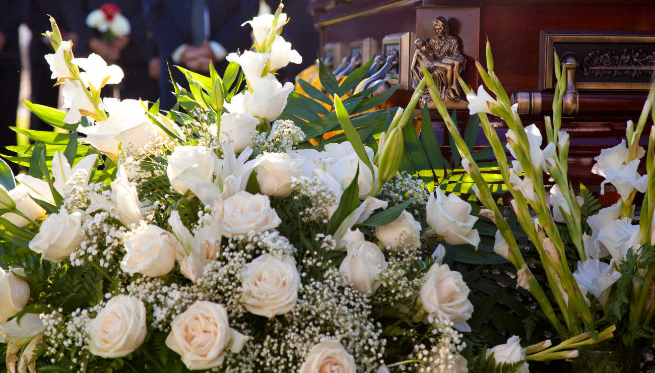 Kwiaty na pogrzeb - Grzegorzewscy